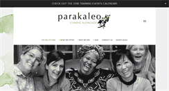Desktop Screenshot of parakaleo.us