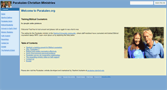Desktop Screenshot of parakaleo.org